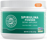 Vimergy Spirulina Powder 135g front view with packaging