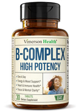 Vimerson Health B-Complex Vitamins front view of the bottle