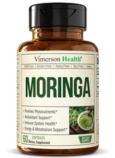 Vimerson Health Moringa Leaf Powder Capsules front view