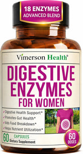 Vimerson Health Multi-Enzymes 90 veggie capsules front view