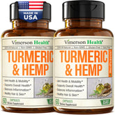Vimerson Health Turmeric Curcumin Supplement 1000mg front view