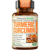 Vimerson Health Turmeric Curcumin Supplement bottle front view