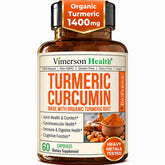 Vimerson Health Turmeric Curcumin Supplement bottle front view