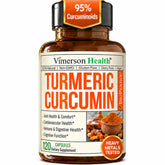 Vimerson Health Turmeric Curcumin Supplement bottle front view