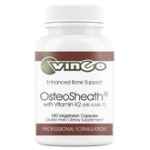 Vinco OsteoSheath blended vitamin and mineral supplement capsule bottle front view