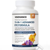 VISIOVANCE 15-in-1 Advanced Eye Formula front view of packaging