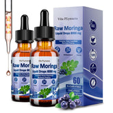 Vita PLynxera Moringa Supergreens Liquid Drops front view