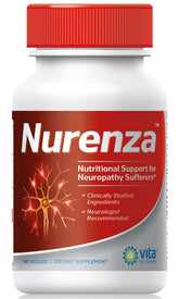 Vita Sciences Nurenza Neuropathy Nerve Support Formula front view