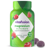 Vitafusion Magnesium Glycinate Gummies 60-count bottle front view