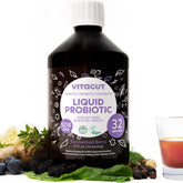 VITAGUT Liquid Probiotics Prebiotic Drink 558g front view