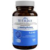 VITAJAX L-Methylfolate 7.5mg capsules front view