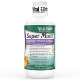 Vital Earth Minerals Super Multi Liquid Multivitamins 32 Oz bottle front view