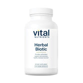 Vital Nutrients Herbal Biotic supplement front view with label