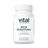Vital Nutrients Methyl B12 & Folate Capsules front view