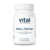 Vital Nutrients Sleep + use Supplement 60 Capsules front view