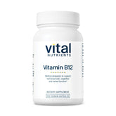 Vital Nutrients Vitamin B12 1000mcg vegan capsules front view