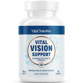 VITAL NUTRITIVE Lutein Eye Supplement front view with packaging