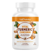 VITAL NUTRITIVE Turmeric Curcumin Capsules 655mg front view