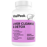 Vital Peak Liver Extracts Supplement front view with packaging
