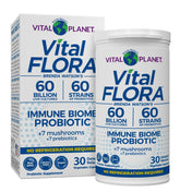 Vital Planet daily wellness Biome Probiotic capsule bottle front view