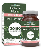 Vital Planet Women's Probiotic Supplement 30 Capsules front view