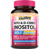 Vitalibre Inositol Capsules front view with label