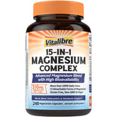 Vitalibre Magnesium Advanced Full-Spectrum Blend 45g front view