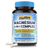 Vitalibre Magnesium Complex 260mg 120 capsules front view