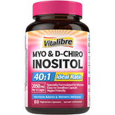 Vitalibre Myo-Inositol & D-Chiro Inositol Capsules front view