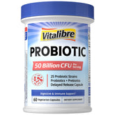 Vitalibre Probiotic Supplement front view with packaging