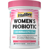 Vitalibre Women's Probiotic Plus 50g front view