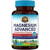 Vitalitown Magnesium Advanced supplement bottle front view