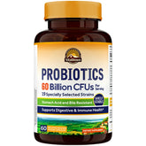 Vitalitown Probiotics 60 Billion CFUs front view packaging