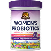 Vitalitown Women's Probiotics front view of packaging