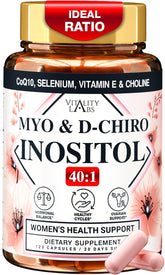 Vitality Labs Inositol 2000mg capsules front view