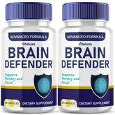 Vitaluxa Brain Defender Supplement 60 capsules front view