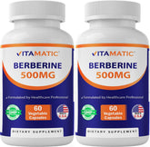 Vitamatic Blended Vitamin & Mineral Supplement front view with 60 capsules