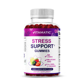 Vitamatic daily wellness Gummies bottle front view with 60 gummies