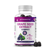 Vitamatic Grape Seed Extract Gummies 75mg front view