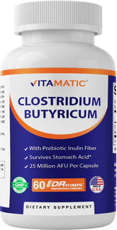 Vitamatic Prebiotic Inulin Powder Capsules front view
