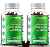 Vitamatic Sea Moss Gummies bottle front view
