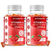 Vitamatic Vitamin A Supplement 331g front view with packaging