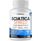 Vitamax Sciatica Shield Supplement 60 capsules front view