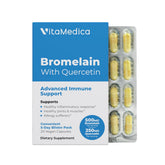 VitaMedica Bromelain with Quercetin capsules front view