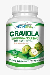 VITAMISAN Graviola Leaves Capsules bottle front view
