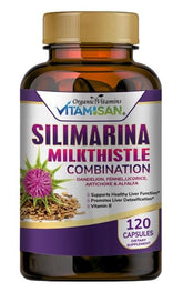 VITAMISAN Milk Thistle Supplement 1,448mg front view