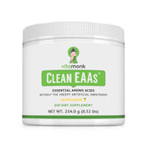 VitaMonk Clean EAAs Amino Acid Powder 290g front view