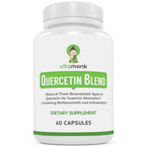 VitaMonk Quercetin Supplement 500mg front view