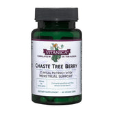 Vitanica Chaste Tree Berry Herbal Supplement front view