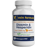 VITASUPPORTMD Vein Formula 1000mg Diosmin & Hesperidin capsule bottle front view